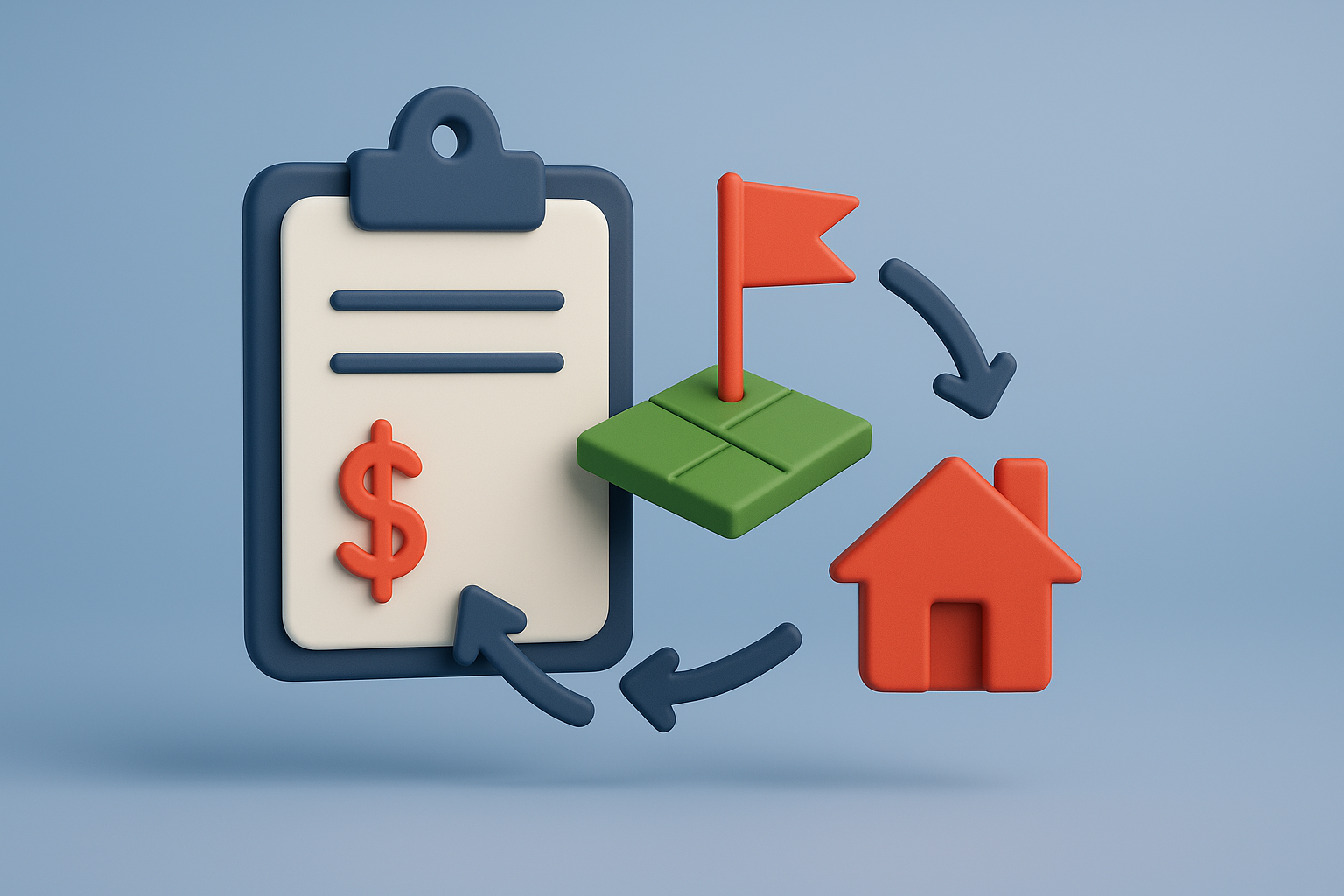 Handshake icon representing successful land deal negotiation